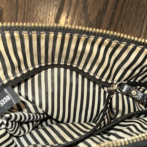 Kate Spade Classic Black Pebbled Shoulder Bag - Picture 7 of 11